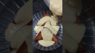 Shahi tukda recipe😋 cooking dessert food recipe video shortvideo viralvideo youtubeshorts [upl. by Portuna]