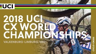 2018 UCI Cyclocross World Championships  ValkenburgLimburg NED  Men Juniors [upl. by Essej]