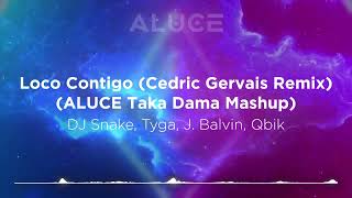 DJ Snake Tyga J Balvin Qbik  Loco Contigo Cedric Gervais Remix ALUCE Taka Dama Mashup [upl. by Enelear]