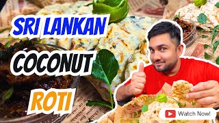 Coconut Roti A Flavorful Twist on Traditional Roti  Easy Recipe [upl. by Lemart907]