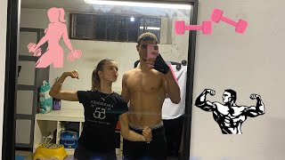 SFIDO il mio ragazzo IN PALESTRA [upl. by Ness]