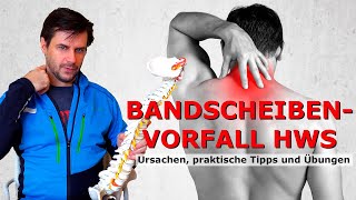 Bandscheibenvorfall HWS  Ursachen praktische Tipps und Übungen [upl. by Emmet222]