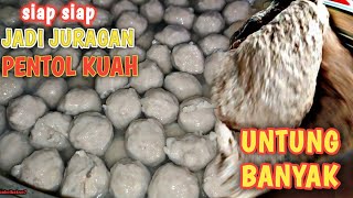 BONGKAR RAHASIA NYA DI SINI Resep pentol kuah Bakso Rp5000 kenyal kres jajanan semua kalangan [upl. by Buff581]