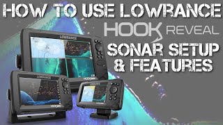 Sonar Setup  Lowrance Hook Reveal Series Pt 2 [upl. by Onaicnop]