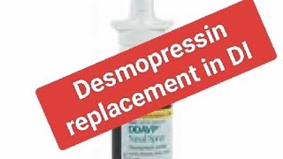 Desmopressin replacement in DI [upl. by Palila258]