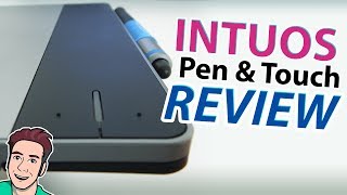 Wacon INTUOS PEN AND TOUCH CTH 480 Small  Review [upl. by Mulloy143]