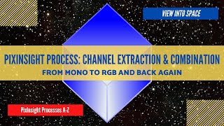 PIXINSIGHT Process Tutorial Channel Extraction amp Channel Combination [upl. by Ocin364]