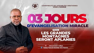 03JOURS DEVANGELISATION ET MIRACLE SAMEDI 03 FEVRIER 2024 AVEC LE PAST FRANÇOIS MUTOMBO VH [upl. by Ahsrop48]