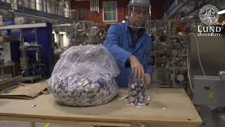 Recycled cotton becomes new fabric [upl. by Arsi]