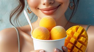 Helado de mango casero y cremoso [upl. by Melc]