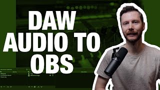 Live Stream Your DAW Audio Using OBS Windows PC [upl. by Stein178]