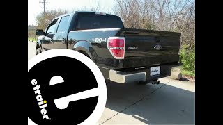 Installation Guide for the DrawTite MaxFrame Trailer Hitch Receiver on a 2013 Ford F150 [upl. by Gualtiero]