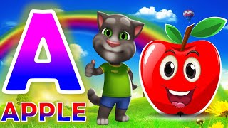 Phonics Song 2 with TWO Words in 3DA For Airplane  ABC Alphabet Songs with Sounds for Children609 [upl. by Otxis]