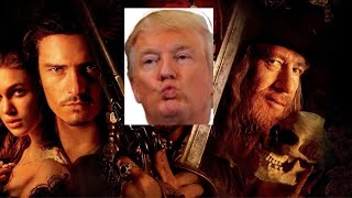 Pirates Of The Caribbean Theme  Yo Ho A Pirates Life For Me Donald Trump Cover [upl. by Ettedo662]