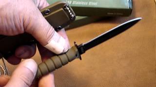 6quot MTech Neck Knife Dagger [upl. by Nylorahs]