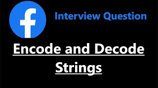 Encode and Decode Strings  Leetcode 271  Python [upl. by Aicercul109]