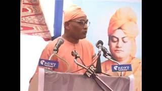 Swami Nikhileswarananda on Dr APJ Abdul Kalam during National Youth Day Celebration [upl. by Ulund]