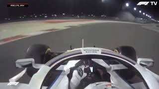 F1 2020 Sakhir Aitken Crashes [upl. by Canica]