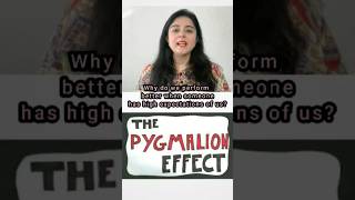 The Pygmalion Effect Expectation enhances achievementexpectations achievement psychology shorts [upl. by Carthy]