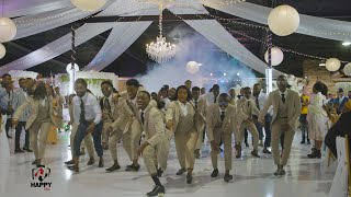 BEST GROOMSMAN CONGOLESE WEDDING ENTRANCE EVER 🔥 🇨🇩 [upl. by Yelyr]