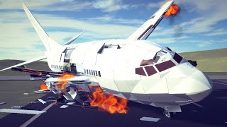 Besiege  Plane Crashes Emergency Landings Collisions amp more [upl. by Norahs479]