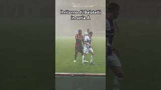 il ritorno di Balotelli in seria A  tribuna est Stadio tardini Parma [upl. by Sremlahc849]