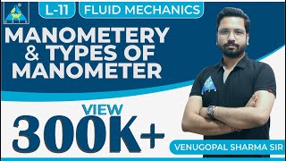 Fluid Mechanics  Module 2  Manometery amp Types of Manometer Lecture 11 [upl. by Biamonte]