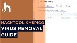 HackToolKMSpico Virus Removal Instructions Easy Guide [upl. by Perkins419]