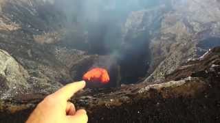 Erupción de Volcán Chaparrastique en San Miguel El Salvador  VIDEO SV [upl. by Landes692]