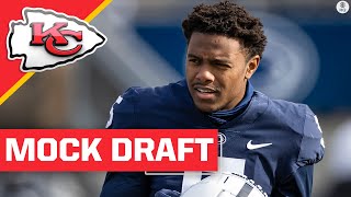 2022 FULL 3ROUND NFL Mock Draft Kansas City Chiefs  CBS Sports HQ [upl. by Airtemed]