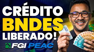 Crédito FGI PEAC Saiba como contratar o crédito BNDES para sua empresa Corre antes que acabe [upl. by Gnal7]