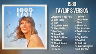 Taylor Swift  1989 Taylors Version Full Album [upl. by Gazzo382]