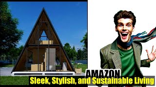 Buy Luxury Modern Design Triangular Modular Wooden House  Prefabricated Small Residential Prefab [upl. by Bassett]