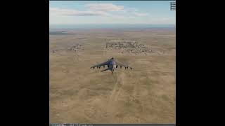 DCS shorts  Troop doing some ground attack in his AV8B Harrier P3 [upl. by Krefetz168]