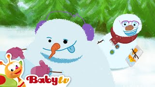 Its Snowman Time ⛄❄️Fun amp Frosty​ Guessing Games Daily only on BabyTV BabyTV [upl. by Delphine]