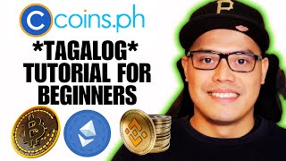 COINSPH Tagalog Tutorial For Beginners  Paano Bumili ng Crypto sa coinsph [upl. by Rebm]