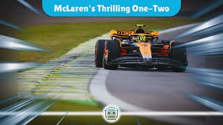 McLaren Dominates Sao Paulo Sprint Qualifying Piastri Edges Out Norris for Pole Position [upl. by Yramliw204]