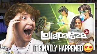 IT FINALLY HAPPENED jhope Chicken Noodle Soup Live at Lollapalooza 2022  Reaction [upl. by Libbna]