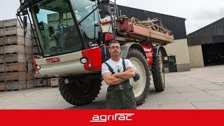 Agrifac Condor WideTrackPlus met AirFlowPlus  Gebruikerservaring van Bloembollenbedrijf Menting [upl. by Eneja595]