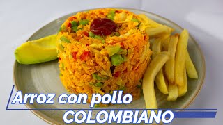 ARROZ CON POLLO PERUANO  DELICIOSO [upl. by Tatman]