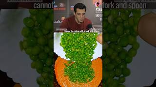 Salman Khans Favourite Food Dimag 🧠🤣 Matar Masala  Green Peas Curry shorts trending [upl. by Assirual]