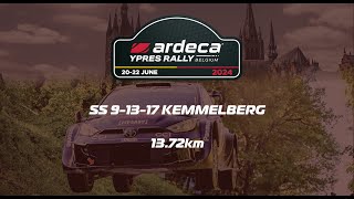 Ardeca Ypres Rally  SS 91317 Kemmelberg [upl. by Cavit414]