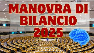 TI PREPARO AL CONCORSO PUBBLICO LA MANOVRA DEL GOVERNO PER IL BILANCIO 2025 [upl. by Alded36]