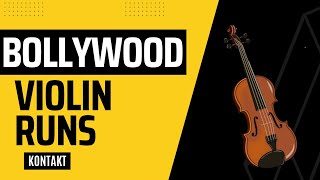 Bollywood Violin Runs I Kontakt Library [upl. by Teiv]