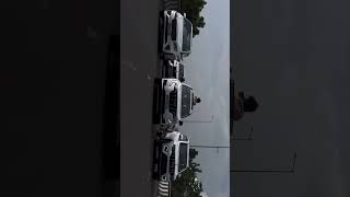 All gangsters cars khafila scropio thar fortuner trendingshorts suv carlover [upl. by Aryajay]