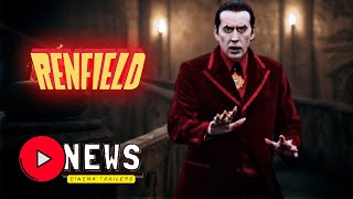 Renfield Trailer News 2023 Español Latino HD Nicolas Cage Horror Movie [upl. by Odlavso]