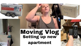 let’s set up my new apartment together Moving vlog apartment tour Hailey Alexis [upl. by Celin19]