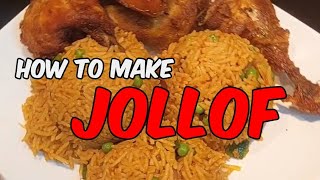 How to make jollof rice  Party rice [upl. by Aprile]