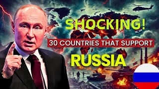 30 countries that Love Russia in 2024  4K video [upl. by Ehcnalb283]