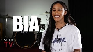 Bia on Being Puerto Rican amp Italian from Boston Rapping in Spanish amp English [upl. by Missie987]